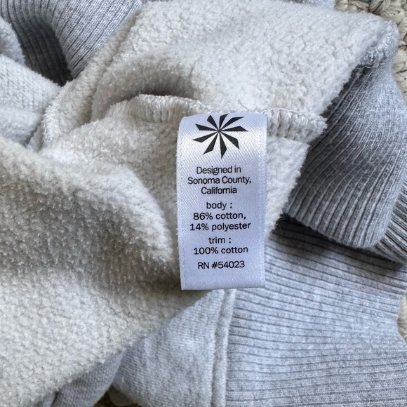 Athleta Gray Cowl Neck Sweatshirt - Picture 4 of 4